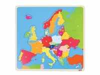 Wooden Puzzle Europe Holz