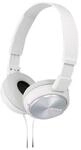 Sony MDRZX310APW.CE7, Sony MDR-ZX310AP Headset - Wei&szlig;