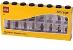 Minifiguren-Schaukasten f&uuml;r 16 minifiguren, schwarz