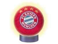 Ravensburger 121779, Ravensburger 3D Puzzle Ball - Night Light - FC Bayern Munchen