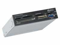 Akasa AK-ICR-14 USB 3.0 6-Port Card Reader 3.5 Zol