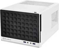 SilverStone SST-SG13WB, SilverStone SUGO SG13 Black/White - Geh&auml;use - Desktop