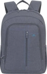 RivaCase 7560 Laptop Canvas Backpack 15.6" Grey