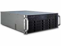Inter-Tech 88887120, Inter-Tech IPC 4U-4416 - Gehäuse - Server (Rack) - Schwarz