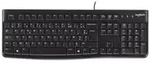 K120 Corded Keyboard - UK - Tastatur - Englisch (UK) - Schwarz