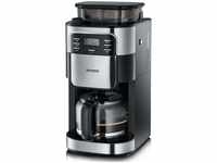 SEVERIN KA 4810, SEVERIN Coffee Maker With Grinder KA 4810 - stainless steel/black
