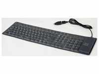 Gembird KB-109F-B, Gembird KB-109F-B - keyboard - US - black - Tastaturen -...