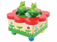 Small Foot - Wooden Music Box Frog