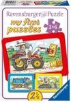 Ravensburger 65738, Ravensburger Excavator Tractor & Dump Tractor 3x6p