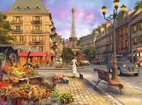 Ravensburger 12000198, Ravensburger An Evening Walk 500p