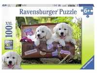 Ravensburger 105380, Ravensburger Traveling Pups - 100p