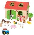 Goki 58497, Goki Wooden Farmhouse 13pcs.