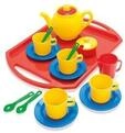 Dantoy Tea set on tray in net 18 pcs