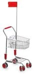 Small Foot - Shopping cart with doll seat and flag