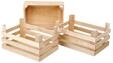 Small Foot - Wooden Crates Large 18x12x9.5cm Set of 3