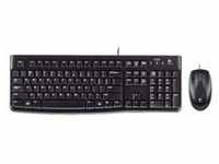 MK120 Desktop - US - Tastatur & Maus Set - Englisch - US - Schwarz