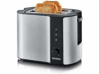 SEVERIN AT 2589, SEVERIN Toaster AT 2589 - Brushed Stainless Steel/Black