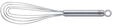 Whisk flat 27 cm Steel
