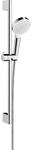 Hansgrohe crometta 1jet shower set 0.65 m white/chrome