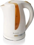 Eldom CZAJNIK C 230, Eldom Wasserkocher C230 1.7 L - Wei&szlig; mit gelben und...