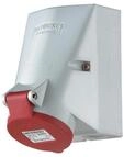 Wall mounted recept. 16a5p6h400v ip44