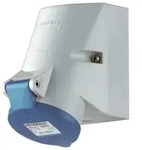 Wall mounted recept. 16a3p6h230v ip44