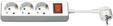 Pro Strom Sockel x3 - Wei&szlig; - Switch - 1.5m