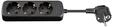 AC power strip - 1.5m - Schwarz