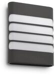 Philips 915004308701, Philips Raccoon wall lantern LED antracit 1x4W