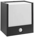 Philips 915004989101, Philips Macaw wall lantern black 1x3.5W 230V