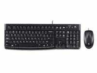 MK120 Desktop - FR - Tastatur & Maus Set - Französisch - Schwarz