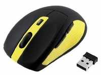 BEE2 Pro - mouse - 2.4 GHz - black yellow - Maus (Gelb)
