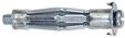 Metal cavity fixing HM 6 x 65 S with metric screw (50 pcs.)