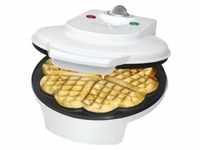 Clatronic WA 3491 biala, Clatronic Waffeleisen WA 3491 - waffle maker - white