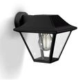 Philips Alpenglow down wall lantern black 1x60W