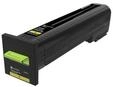 Lexmark 82K0X40, Lexmark CX825 TONER CARTRIDGE YELLOW