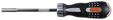 Pistol handle ratcheting screw