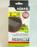 AQUAEL 932358, AQUAEL ASAP 500 Replacement Filter Sponge (2-Pack)
