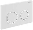 actuator plate kappa21 for dual flush: white / brigh