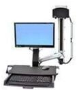 Ergotron 45-272-026, Ergotron StyleView Sit-Stand Combo System mit Worksurface und