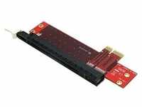 PCI-Express x1 zu Low Profile x16 Slot Extension Adapter