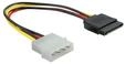 power cable - SATA power to 4 PIN internal power - 15 cm