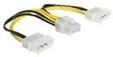 DeLOCK 83410, DeLOCK power cable - 8 pin EPS12V to 4 PIN internal power - 15 cm