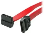 6in SATA to Right Angle SATA Serial ATA Cable - 6in SATA Cable - left angle SATA