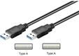 Pro USB 3.0 A/A - Schwarz - 0.50m