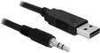DeLOCK Converter USB 2.0 > Serial-TTL 3.5 mm stereo jack (5 V)