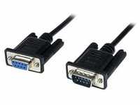DB9 RS232 Serial Null Modem Cable F/M