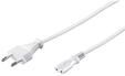 Pro Stromkabel C7 (2 pins) - Wei&szlig; - 5m - Gerade