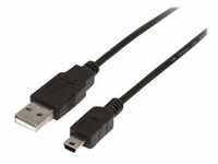 Mini USB 2.0 Kabel - USB A zu Mini B - USB-kabel