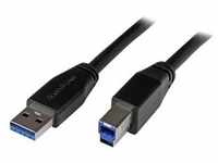 Active USB 3.0 USB-A to USB-B Cable - M/M - USB 3.1 Gen 1 - USB cable - 5 m